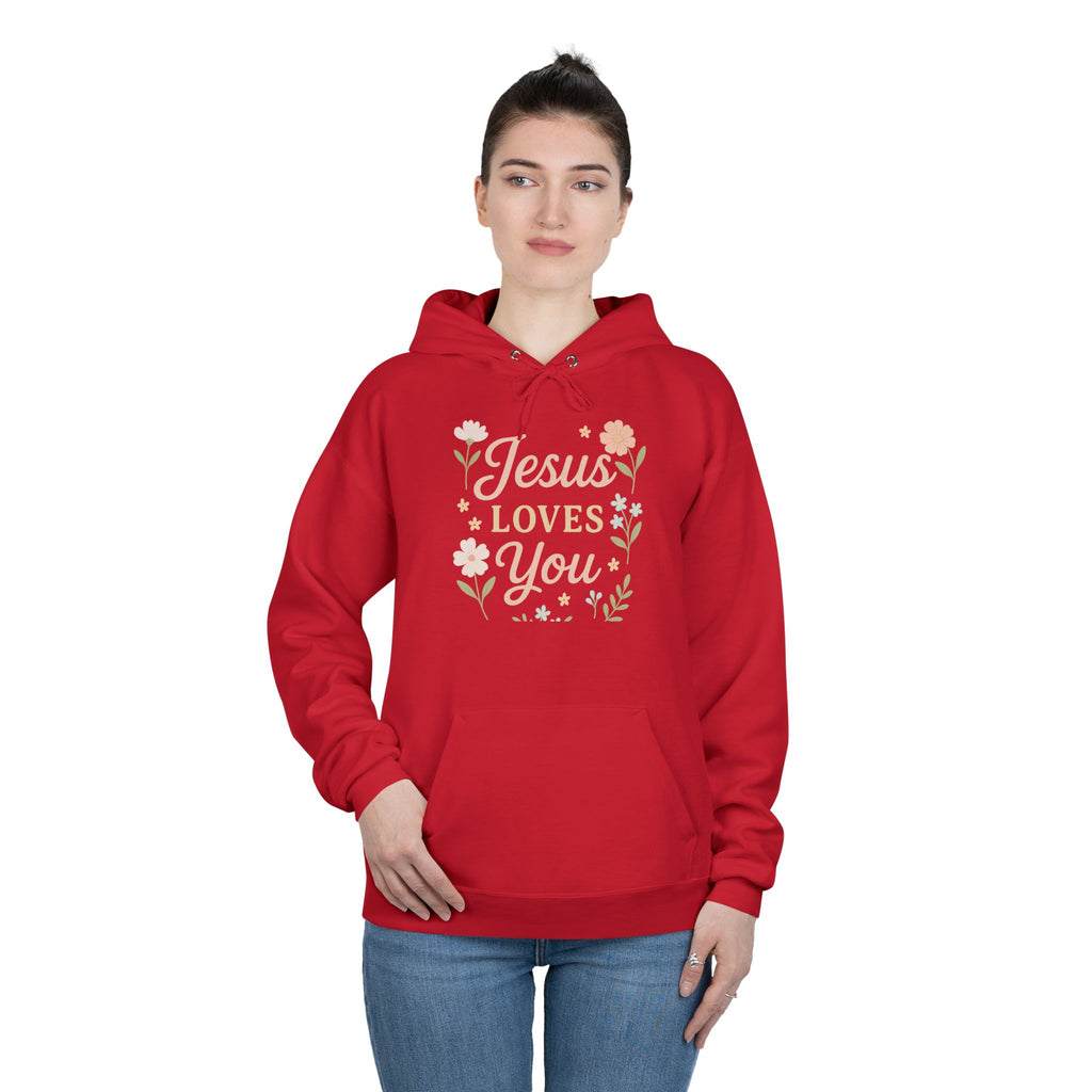 Jesus Loves You Eco-Friendly Hoodie