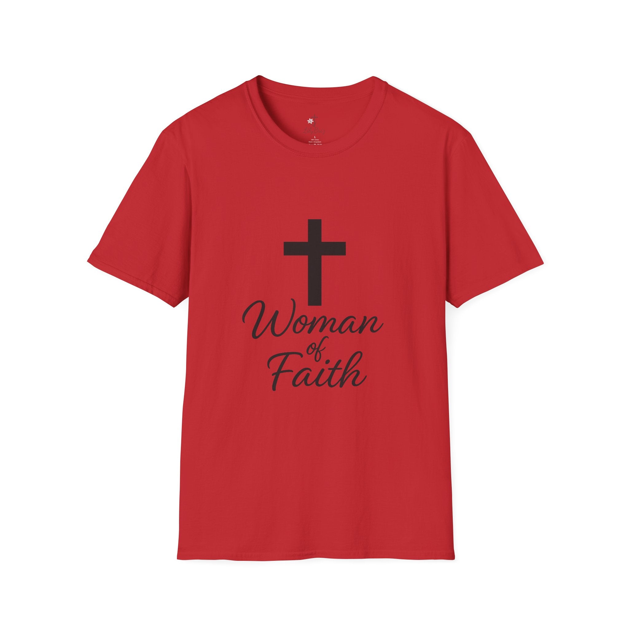 Faith-Inspired Unisex Softstyle T-Shirt, Christian Apparel, Inspirational Tee, Gift for Women, Faith-Based Fashion