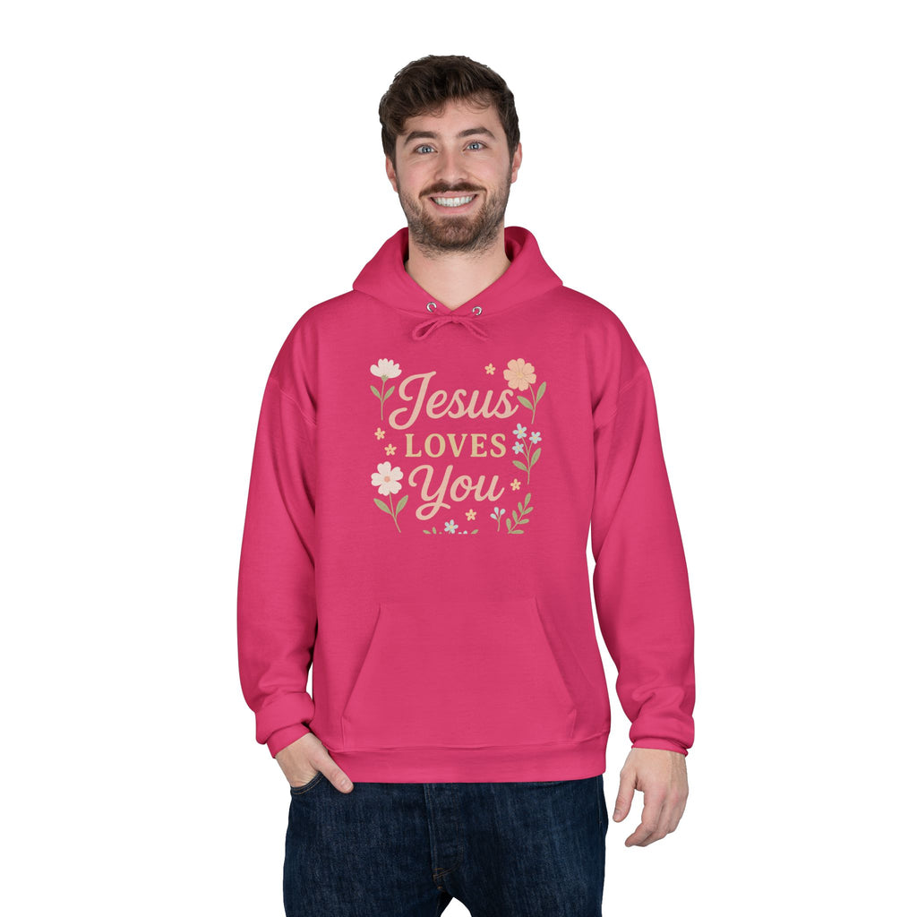 Jesus Loves You Eco-Friendly Hoodie