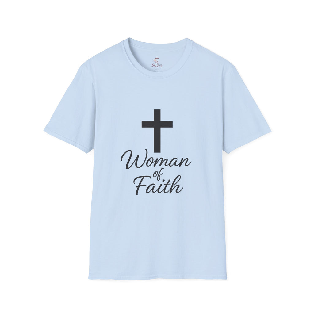 Faith-Inspired Unisex Softstyle T-Shirt, Christian Apparel, Inspirational Tee, Gift for Women, Faith-Based Fashion