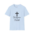 Faith-Inspired Unisex Softstyle T-Shirt, Christian Apparel, Inspirational Tee, Gift for Women, Faith-Based Fashion