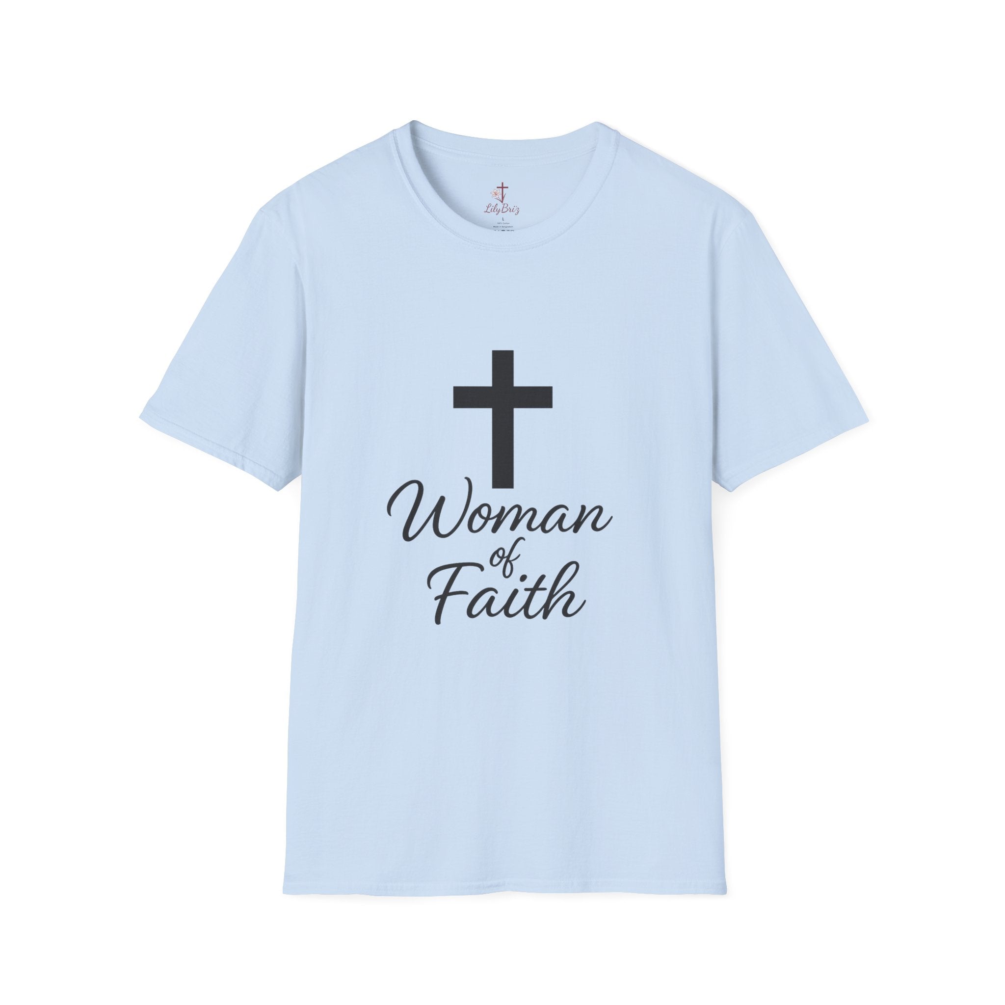 Faith-Inspired Unisex Softstyle T-Shirt, Christian Apparel, Inspirational Tee, Gift for Women, Faith-Based Fashion