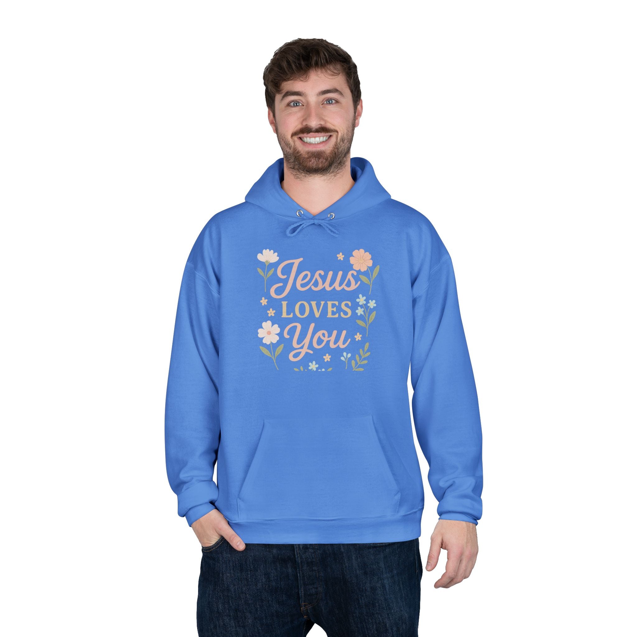 Jesus Loves You Eco-Friendly Hoodie