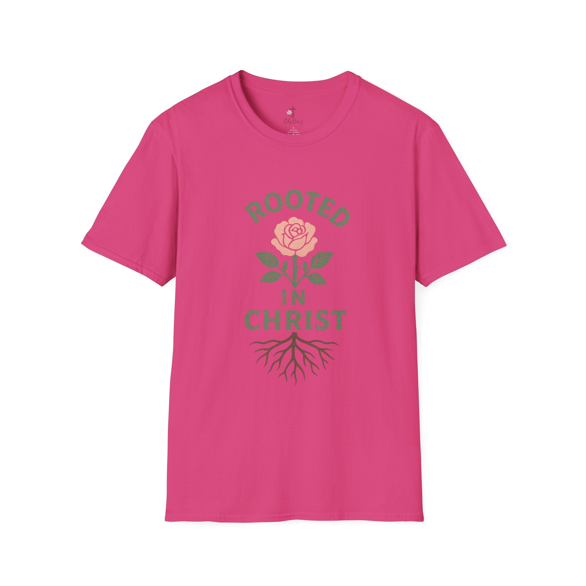 Rooted in Christ Unisex Softstyle T-Shirt