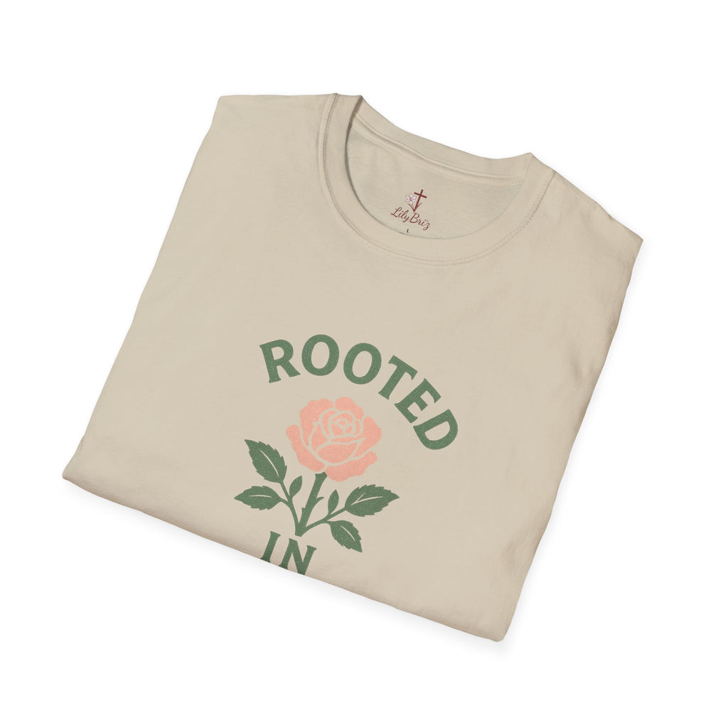 Rooted in Christ Unisex Softstyle T-Shirt