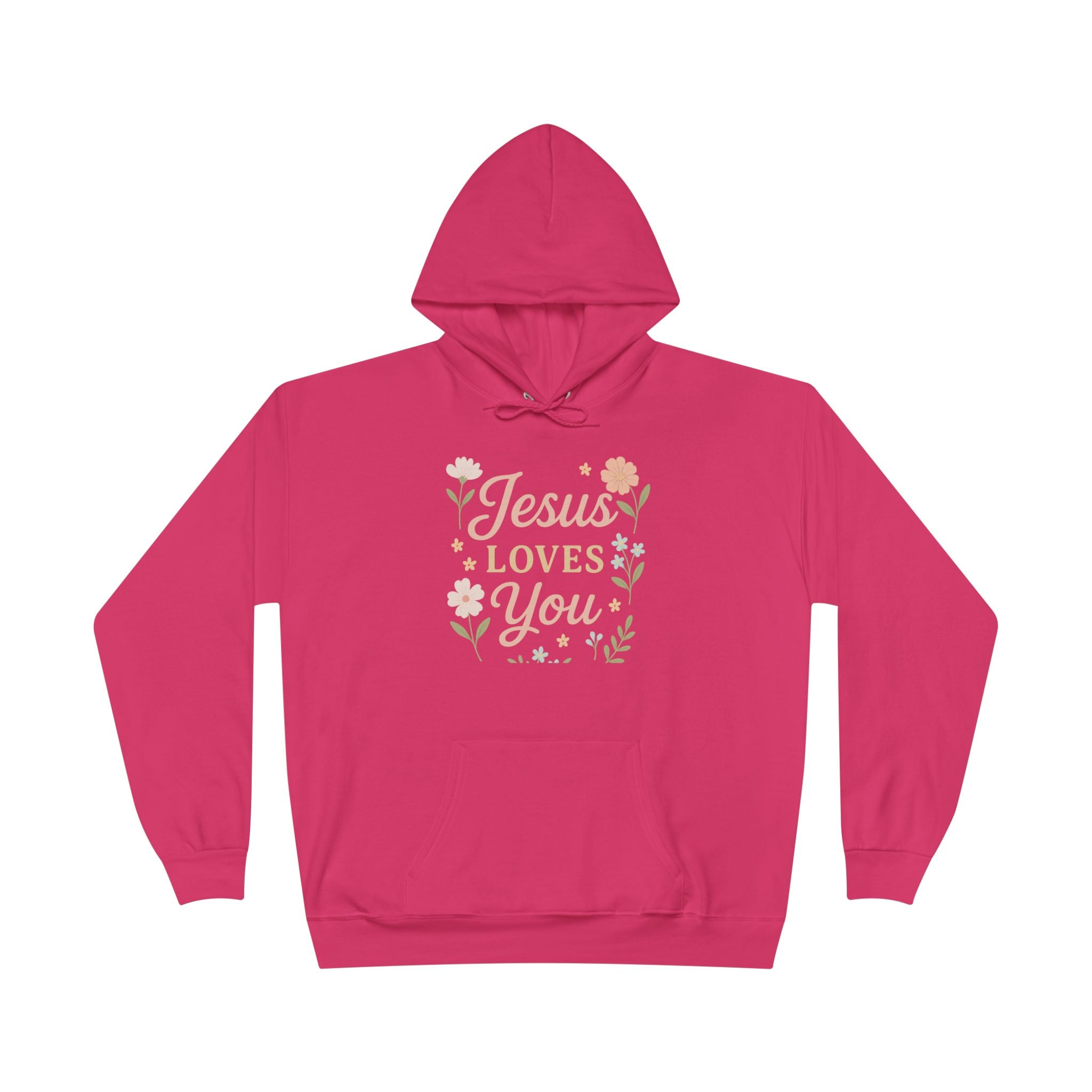 Jesus Loves You Eco-Friendly Hoodie