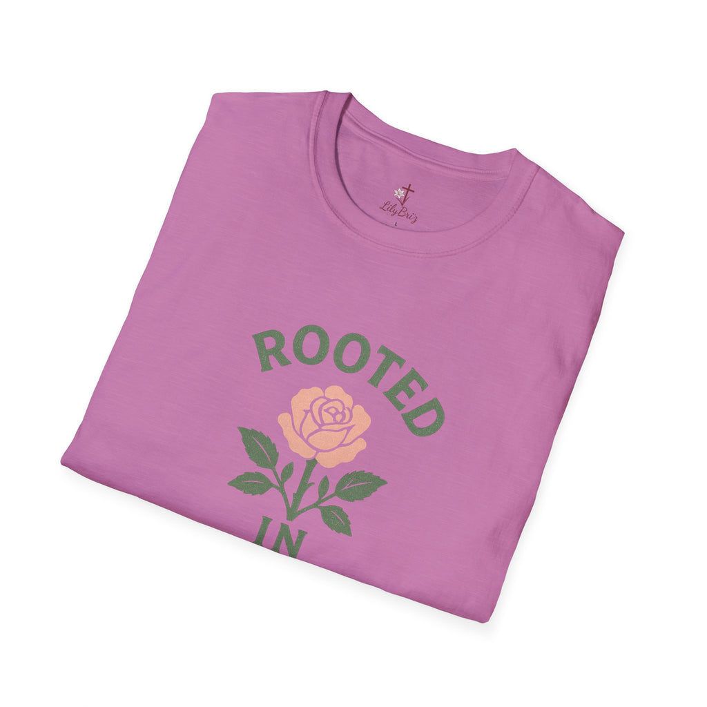 Rooted in Christ Unisex Softstyle T-Shirt