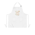 Well With My Soul Apron, Inspirational Cooking Gift, Gardening Apron, Creative Kitchenware, Soulful Apron for Food Lovers