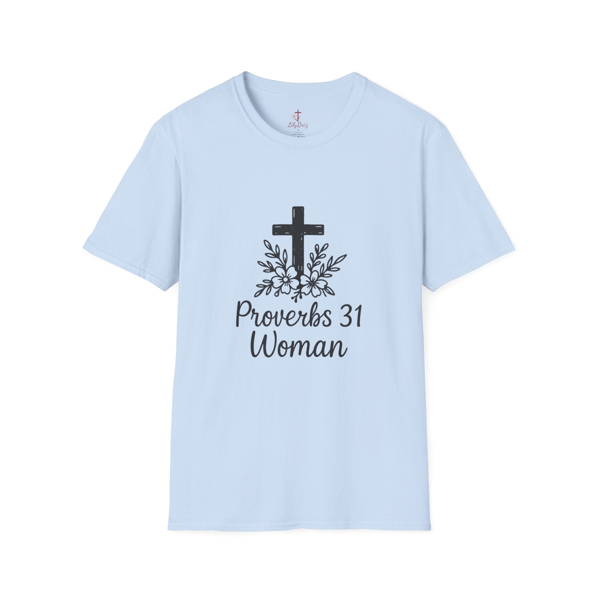 Proverbs 31 Woman T-Shirt | Faith-Inspired Apparel, Christian Gift, Inspirational Tee, Women's Clothing, Casual Style