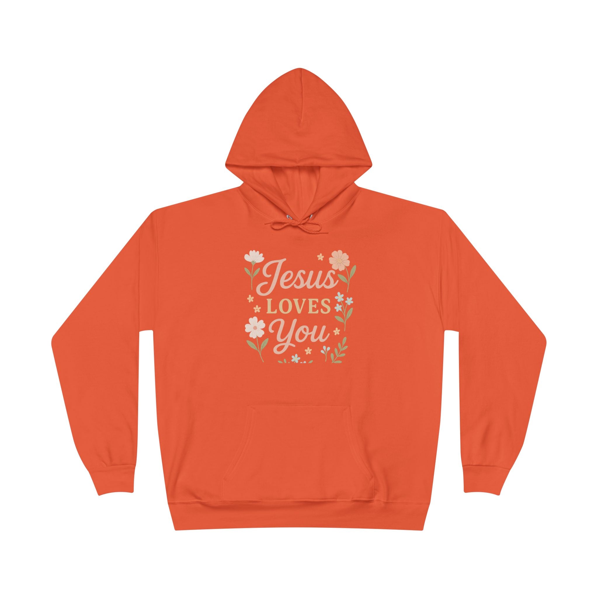 Jesus Loves You Eco-Friendly Hoodie
