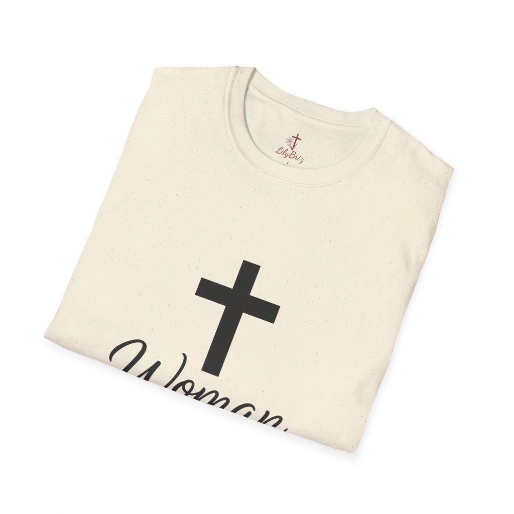 Faith-Inspired Unisex Softstyle T-Shirt, Christian Apparel, Inspirational Tee, Gift for Women, Faith-Based Fashion