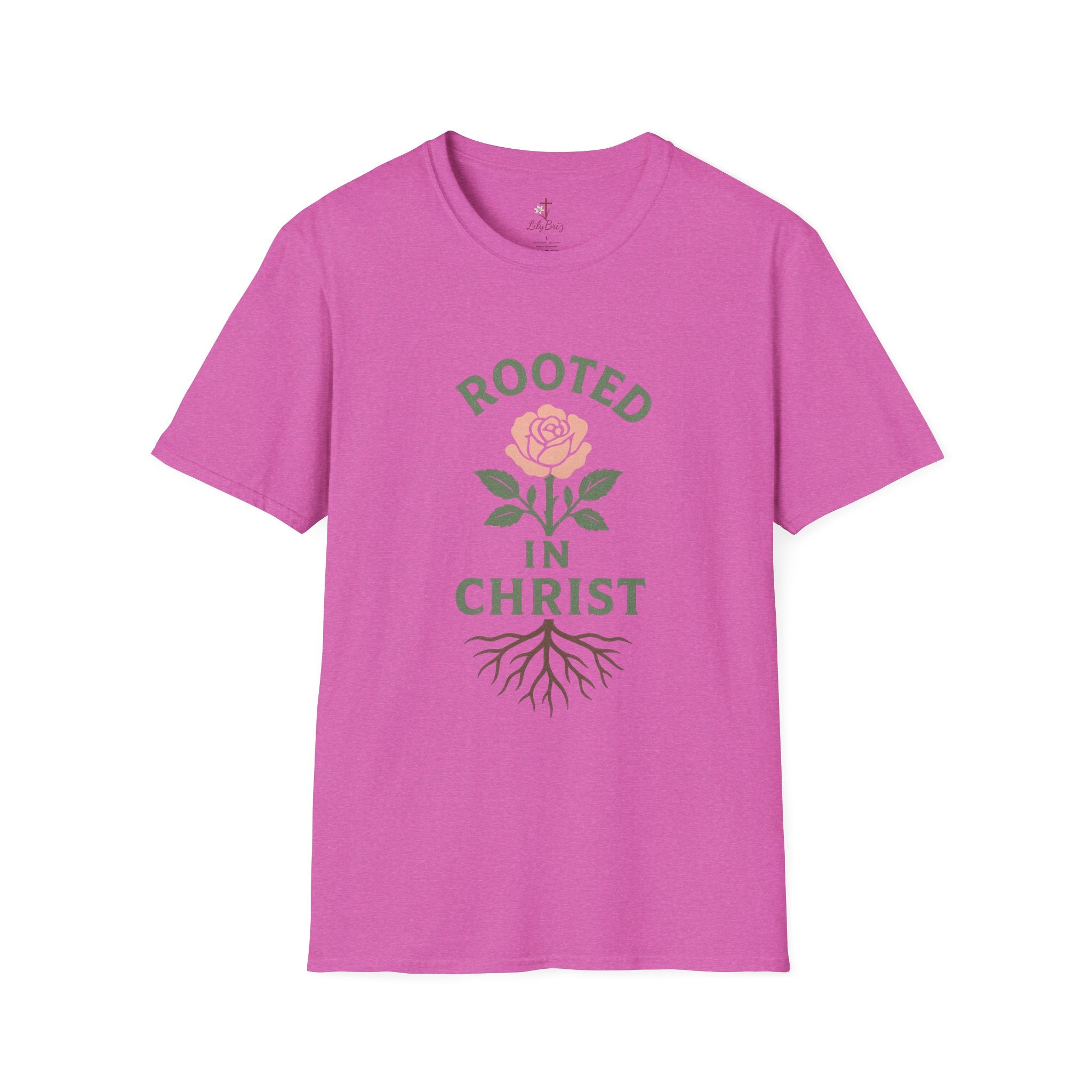Rooted in Christ Unisex Softstyle T-Shirt