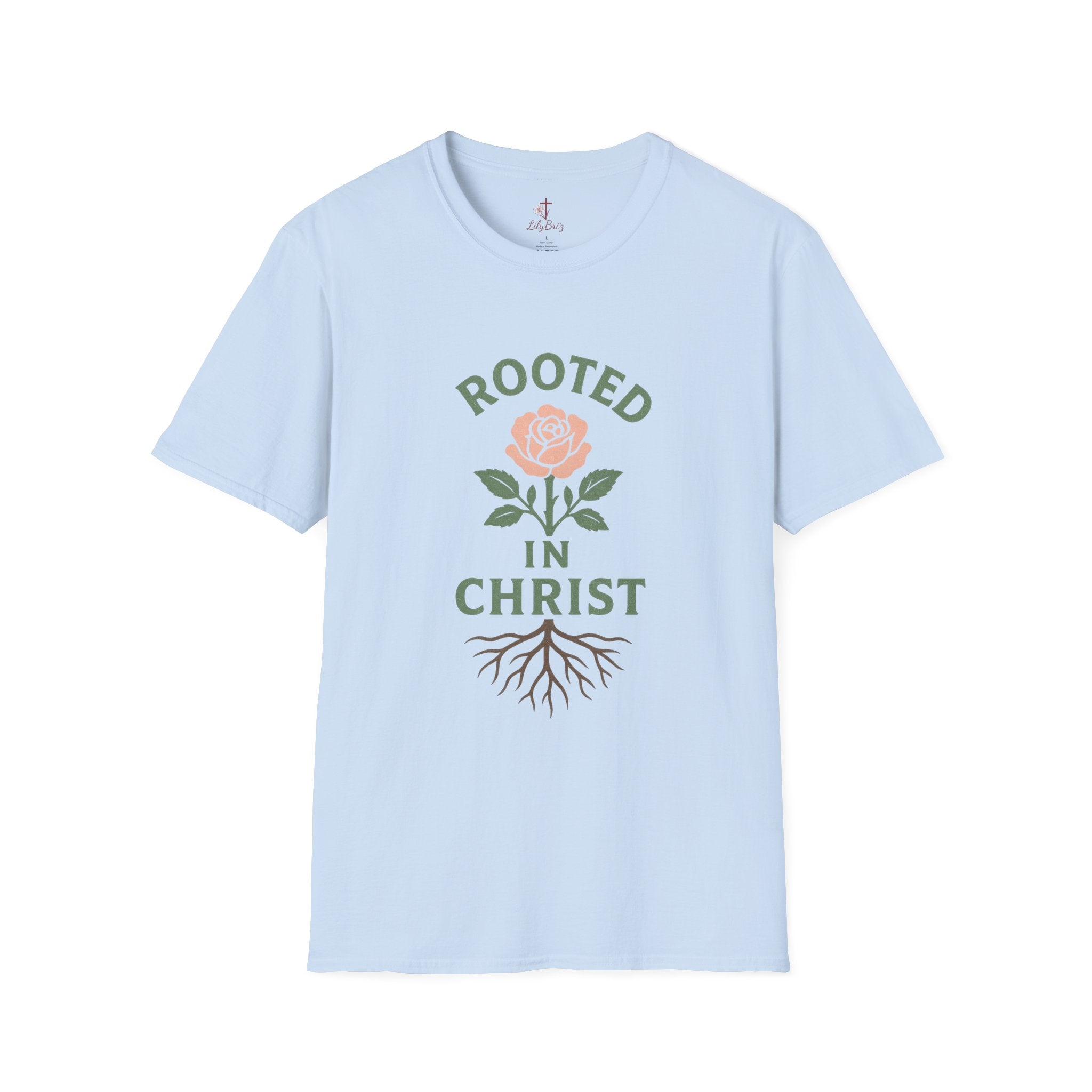 Rooted in Christ Unisex Softstyle T-Shirt