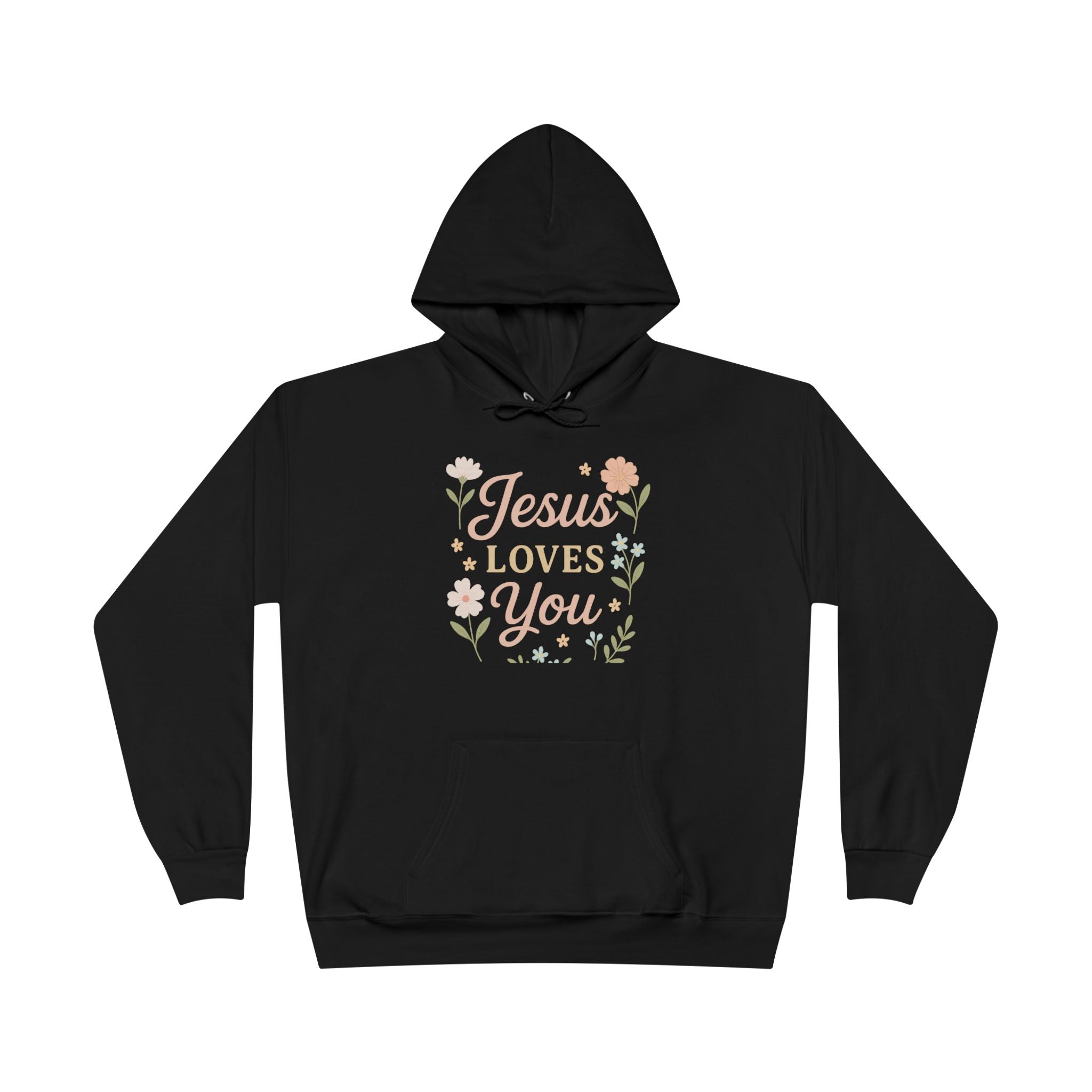 Jesus Loves You Eco-Friendly Hoodie