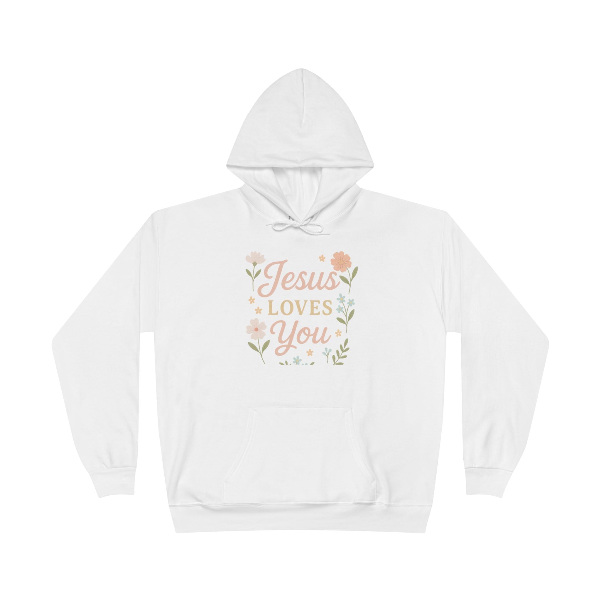 Jesus Loves You Eco-Friendly Hoodie