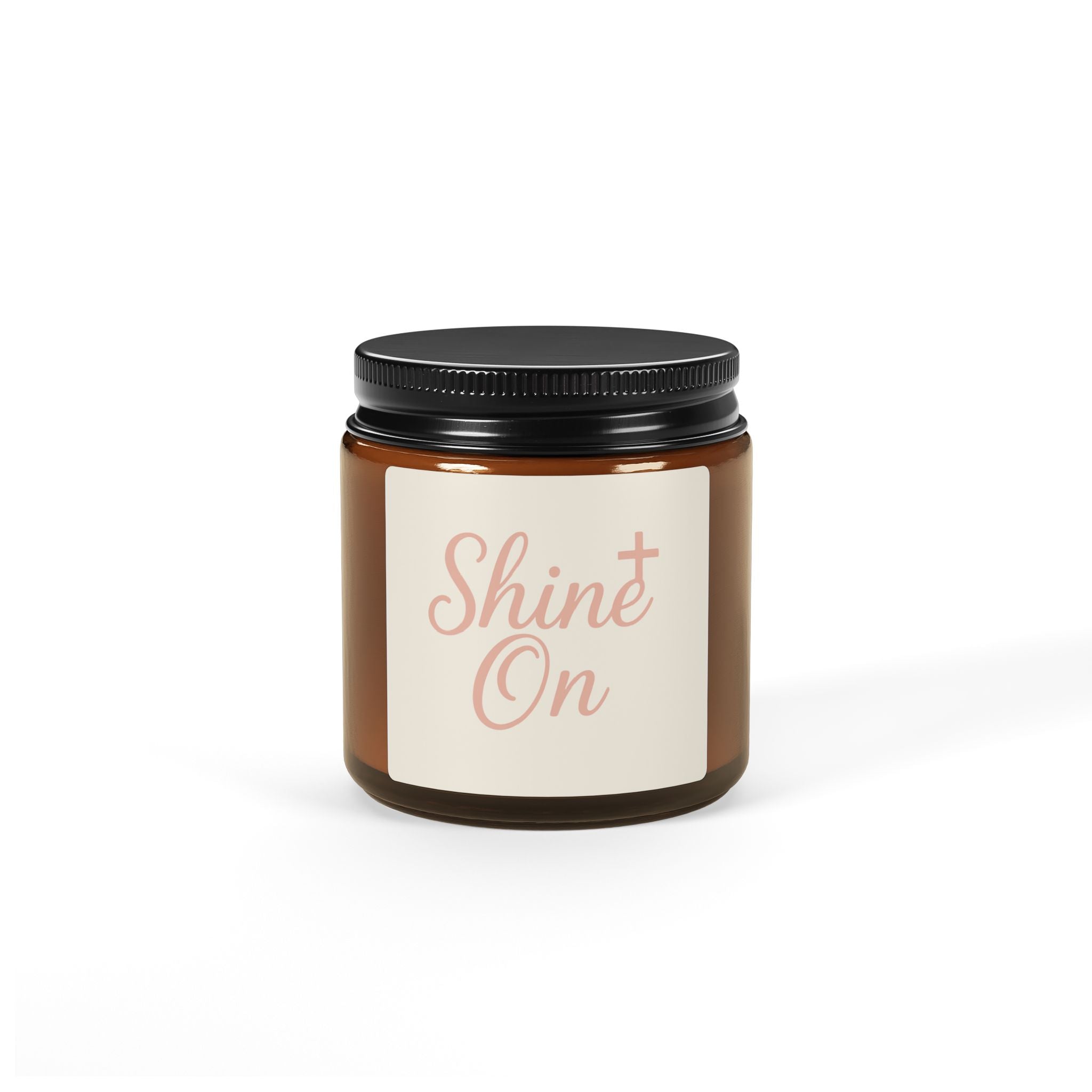 Shine On Scented Soy Candle - Multi-Size Amber Jar
