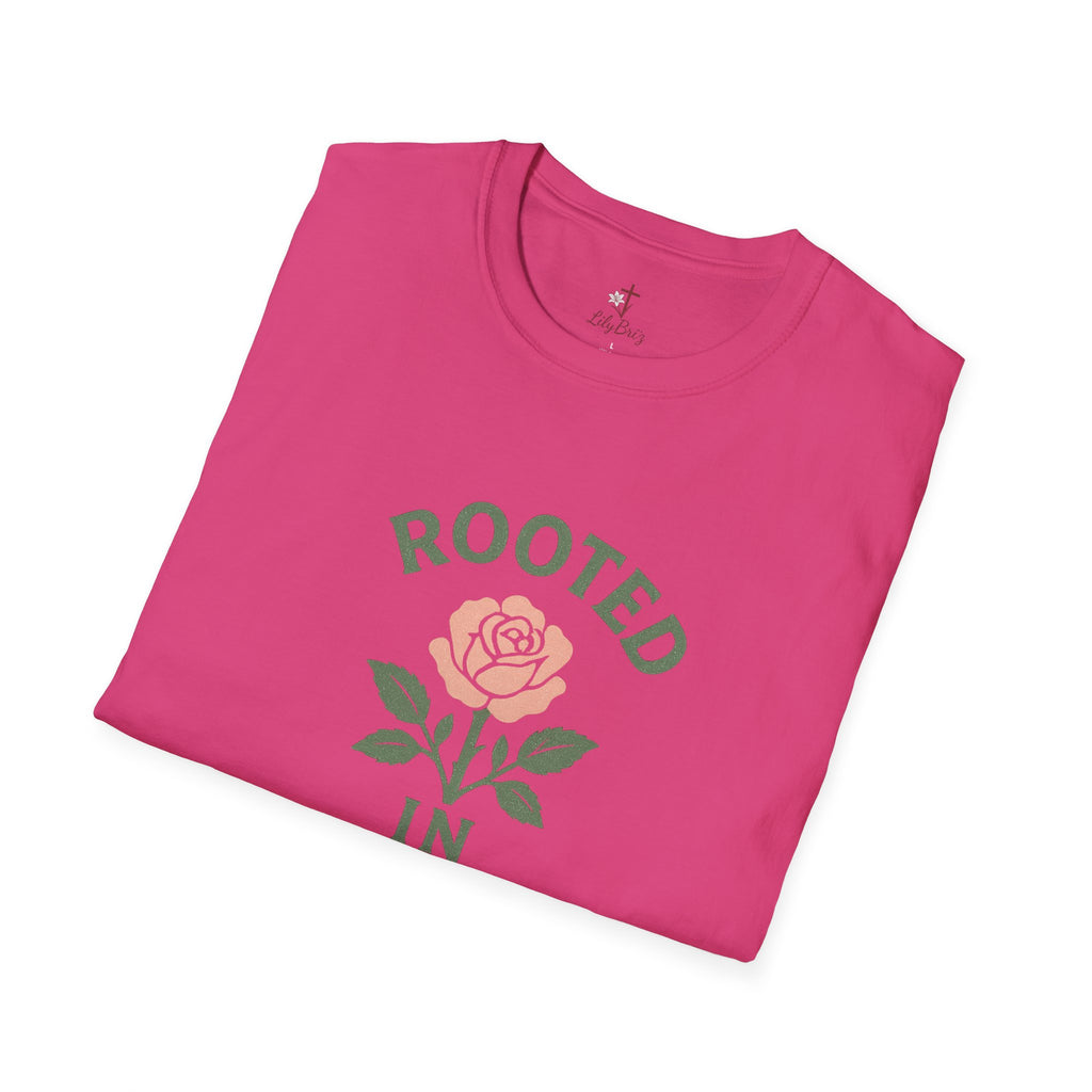 Rooted in Christ Unisex Softstyle T-Shirt