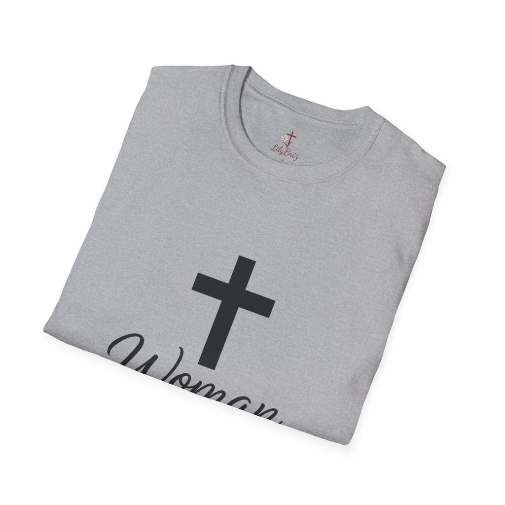 Faith-Inspired Unisex Softstyle T-Shirt, Christian Apparel, Inspirational Tee, Gift for Women, Faith-Based Fashion