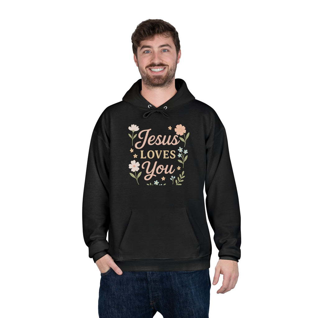 Jesus Loves You Eco-Friendly Hoodie