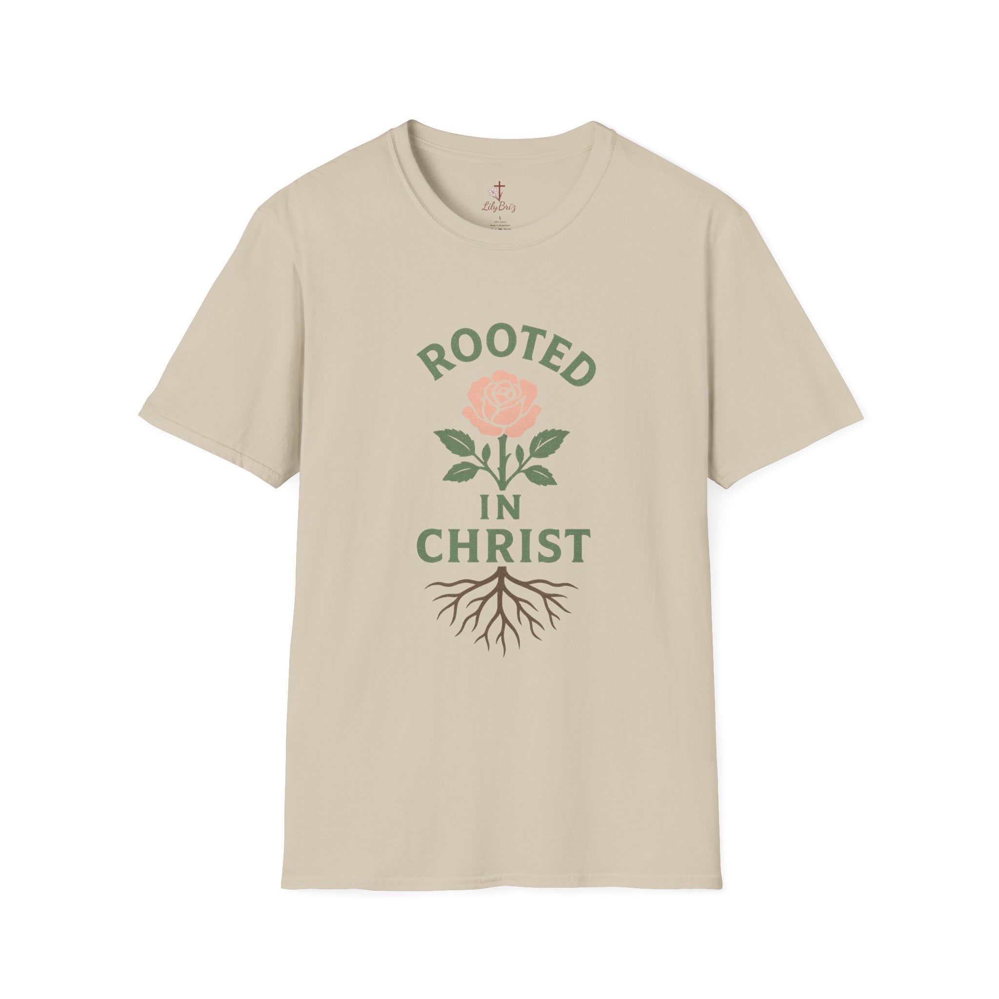 Rooted in Christ Unisex Softstyle T-Shirt