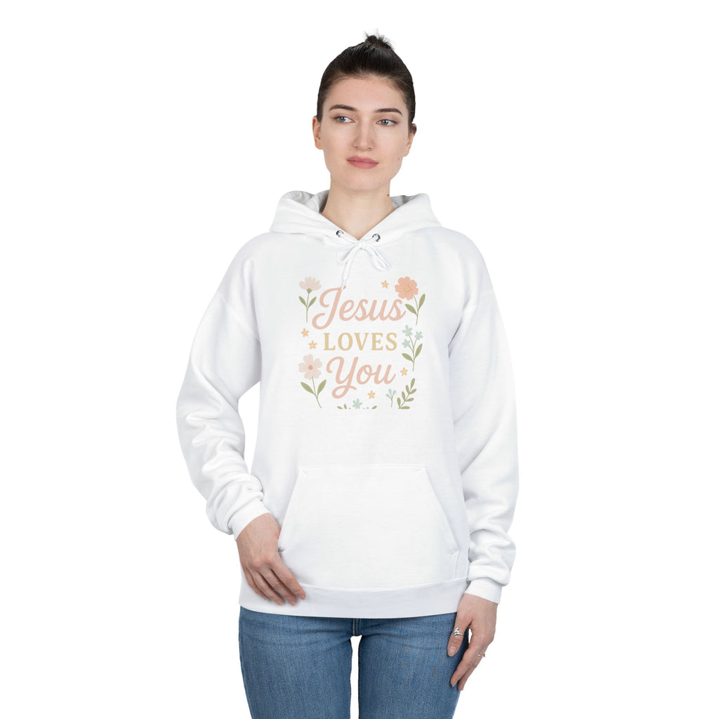 Jesus Loves You Eco-Friendly Hoodie