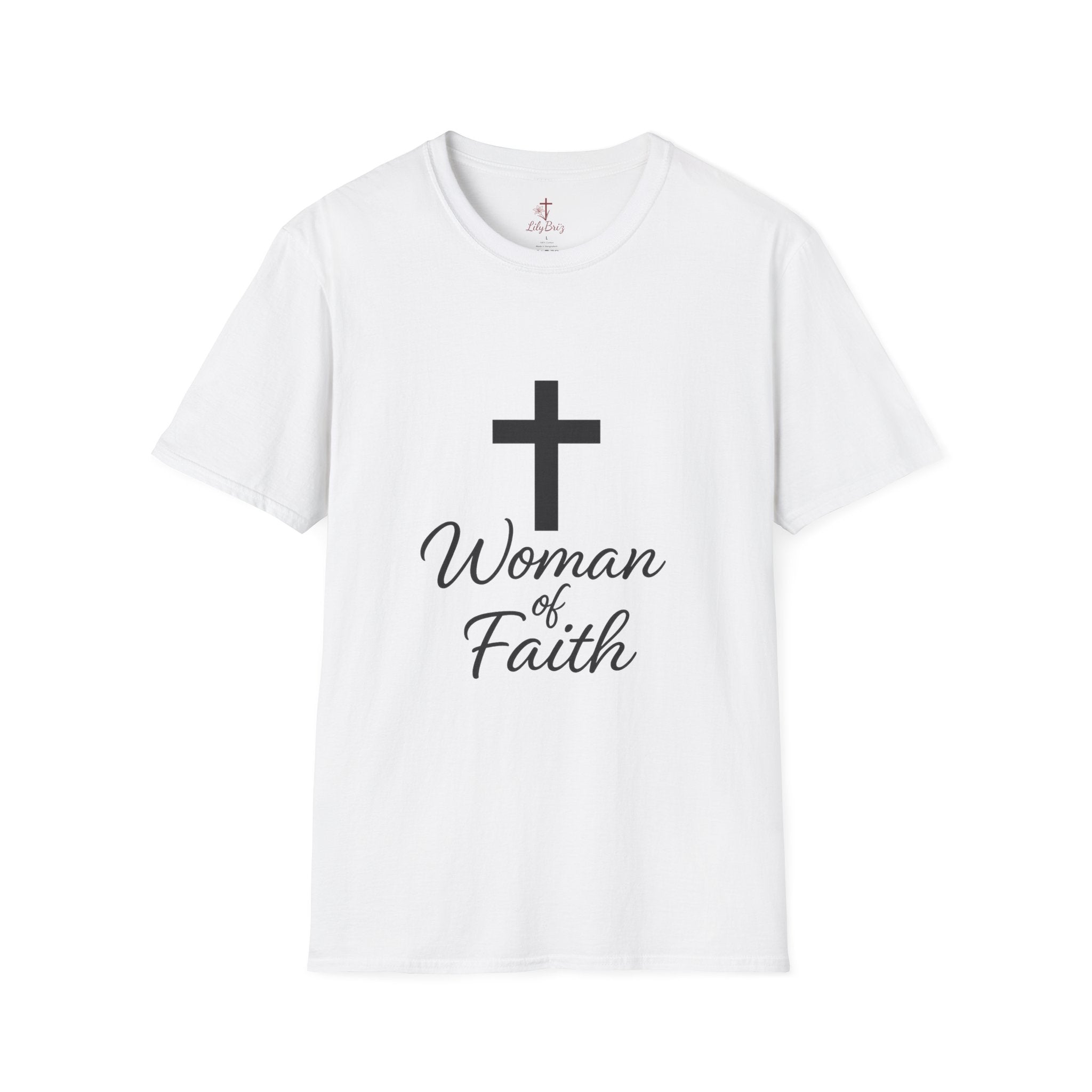 Faith-Inspired Unisex Softstyle T-Shirt, Christian Apparel, Inspirational Tee, Gift for Women, Faith-Based Fashion
