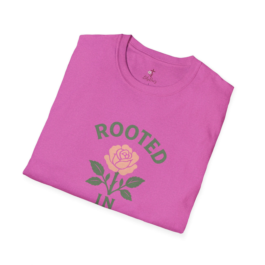 Rooted in Christ Unisex Softstyle T-Shirt