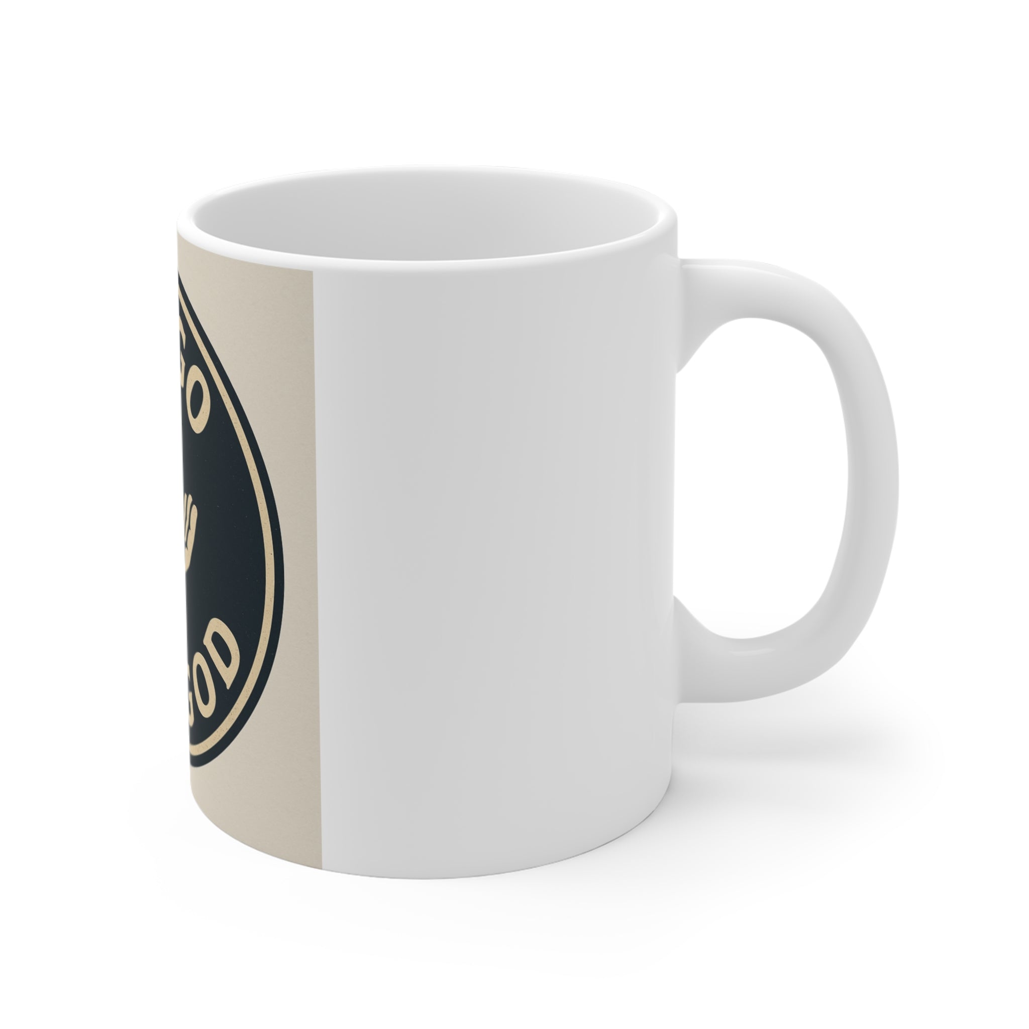 Inspirational Christian Mug - Let Go and Let God 11oz