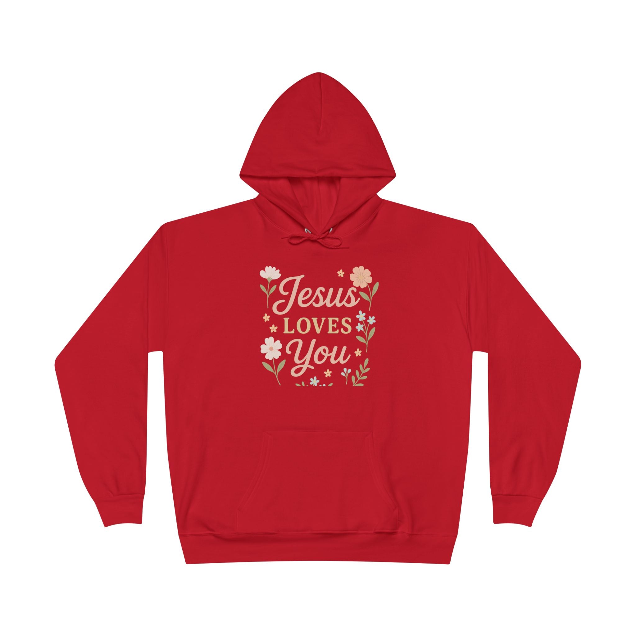 Jesus Loves You Eco-Friendly Hoodie