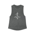 Stylish Christian Women's Flowy Muscle Tank - Perfect for Summer Days, Casual Outings, Fitness, or as a Gift, Trendy Tank Top, Graphic Tank, [...]