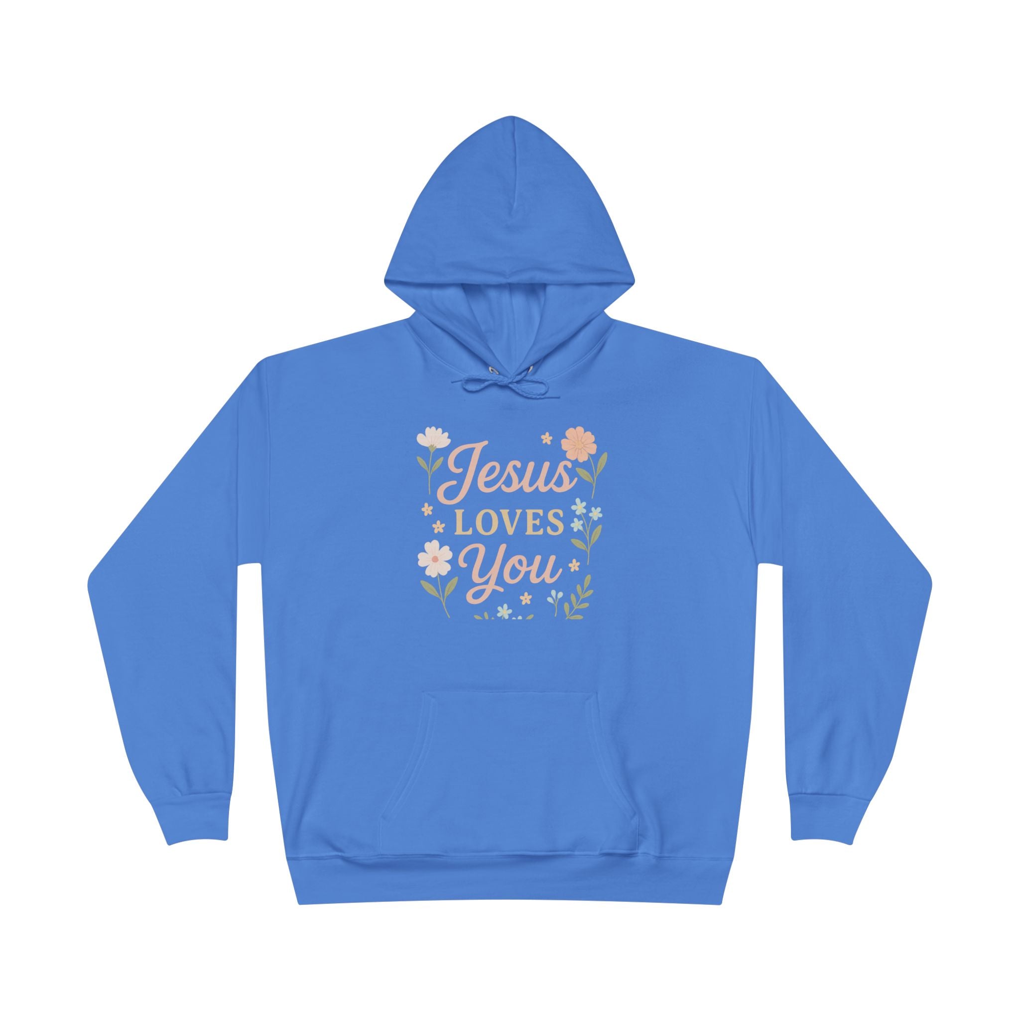 Jesus Loves You Eco-Friendly Hoodie