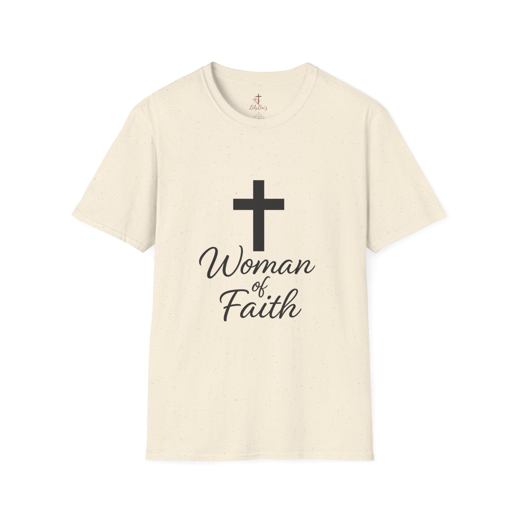 Faith-Inspired Unisex Softstyle T-Shirt, Christian Apparel, Inspirational Tee, Gift for Women, Faith-Based Fashion