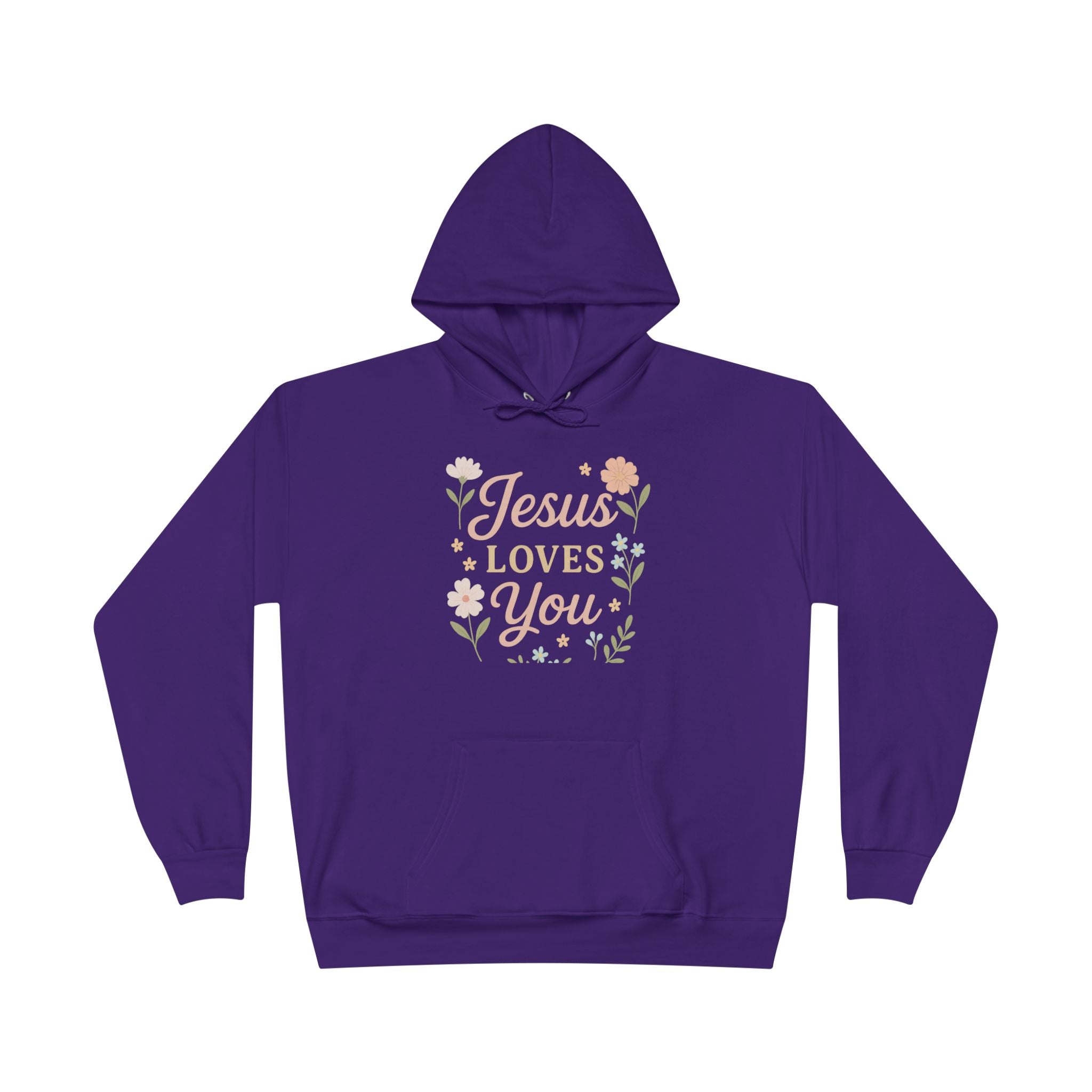 Jesus Loves You Eco-Friendly Hoodie