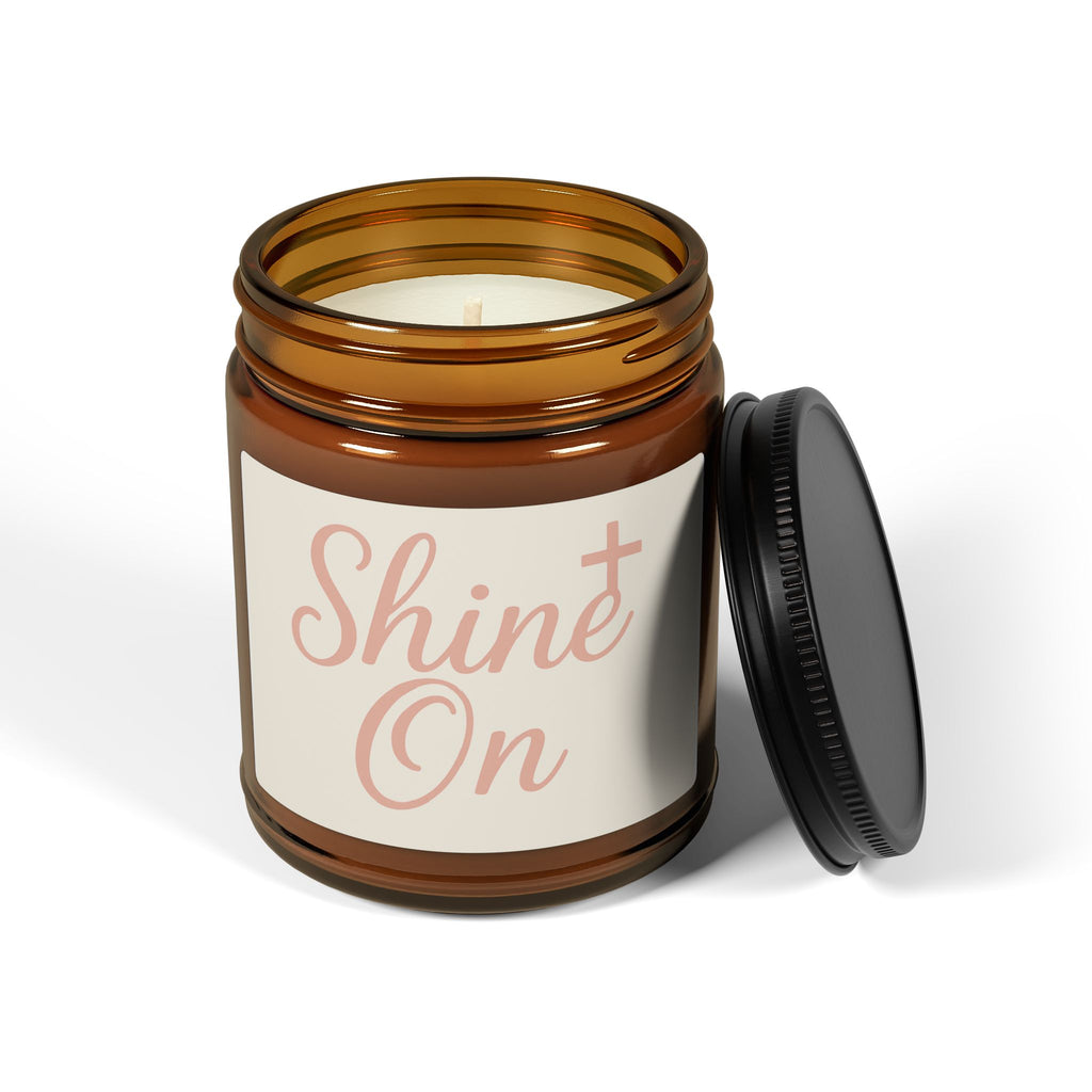 Shine On Scented Soy Candle - Multi-Size Amber Jar