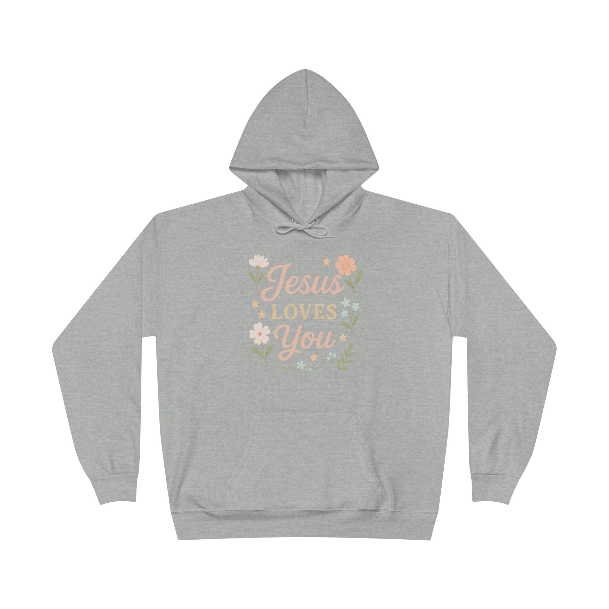 Jesus Loves You Eco-Friendly Hoodie