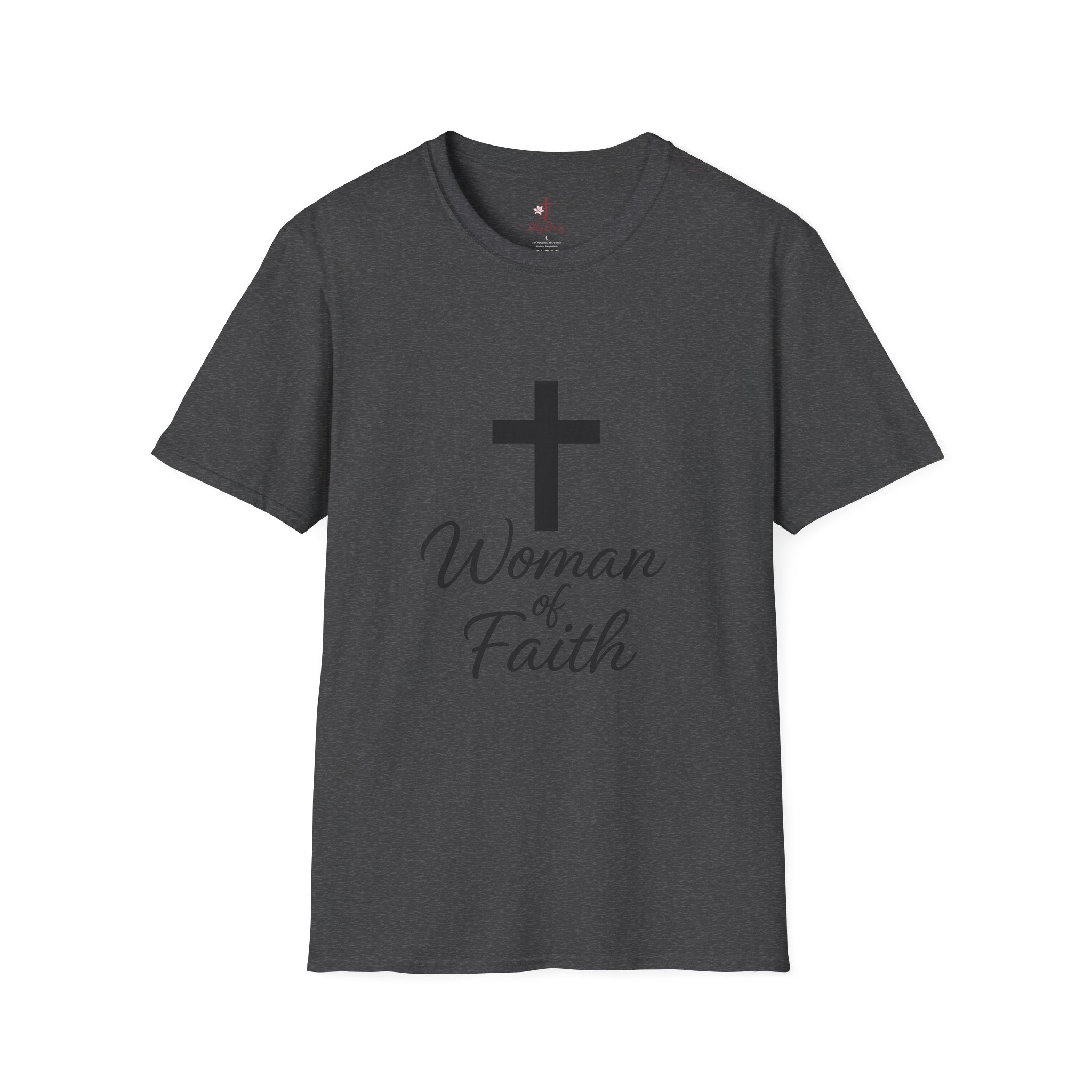 Faith-Inspired Unisex Softstyle T-Shirt, Christian Apparel, Inspirational Tee, Gift for Women, Faith-Based Fashion