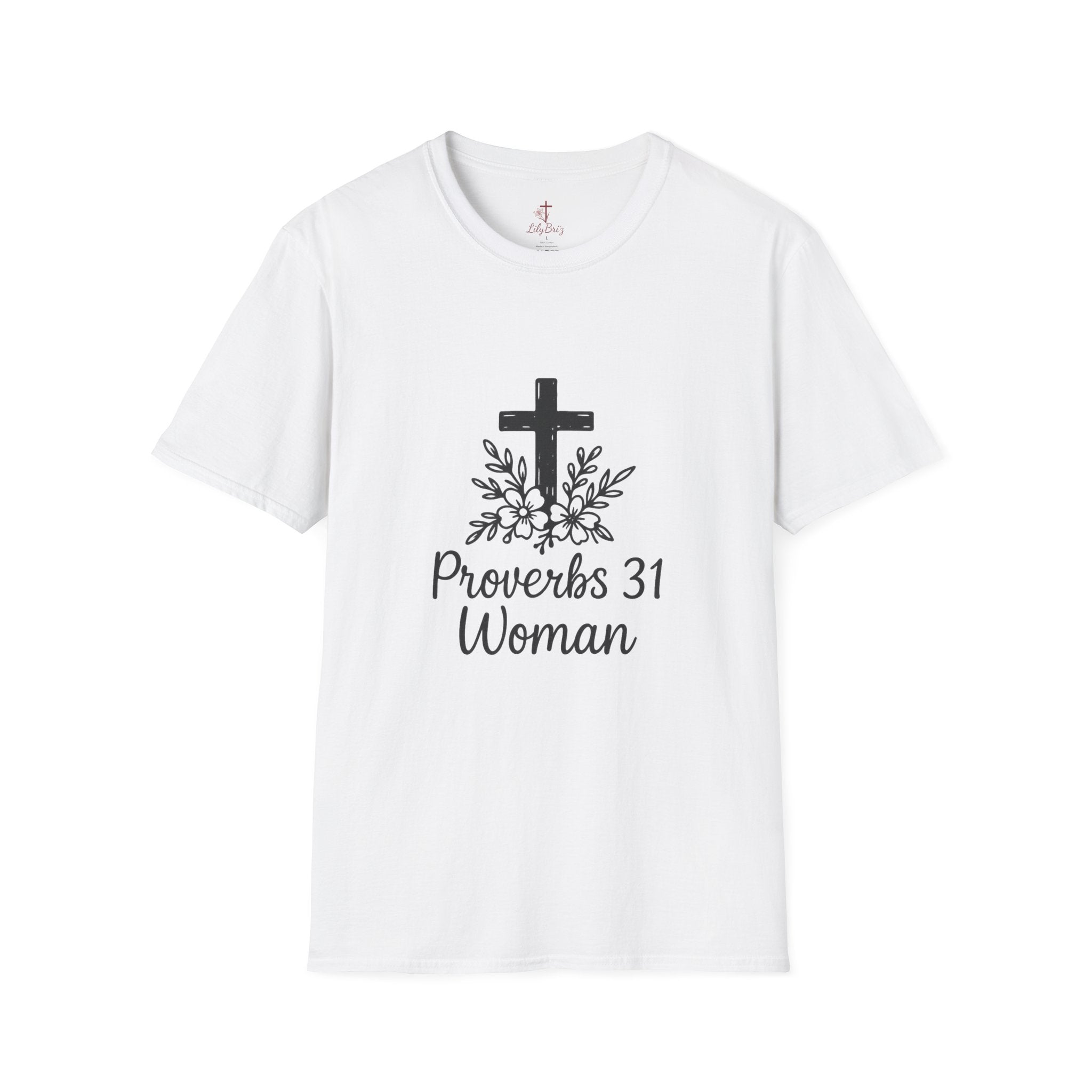 Proverbs 31 Woman T-Shirt | Faith-Inspired Apparel, Christian Gift, Inspirational Tee, Women's Clothing, Casual Style