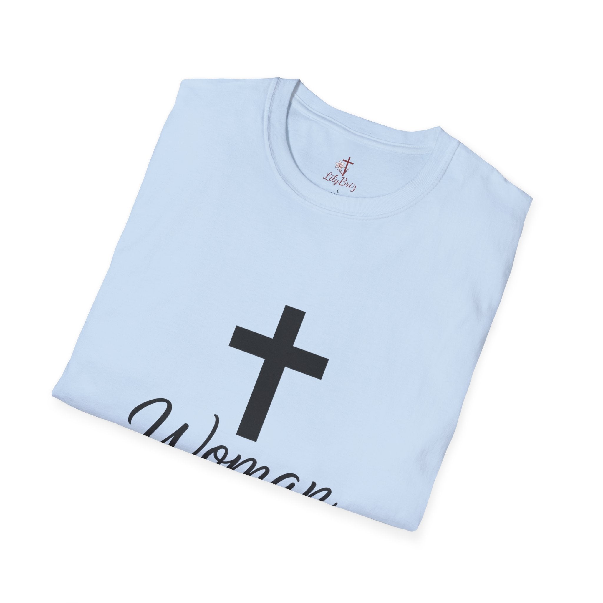 Faith-Inspired Unisex Softstyle T-Shirt, Christian Apparel, Inspirational Tee, Gift for Women, Faith-Based Fashion