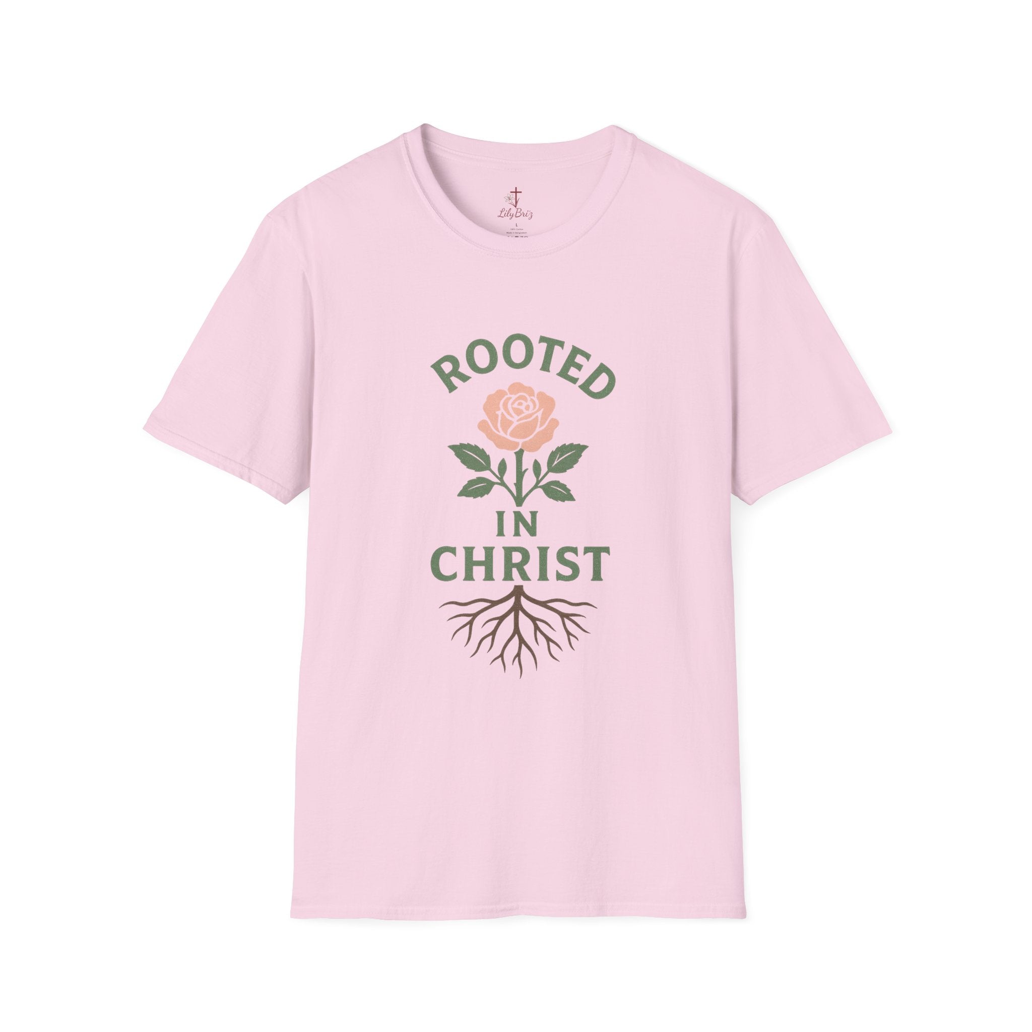 Rooted in Christ Unisex Softstyle T-Shirt