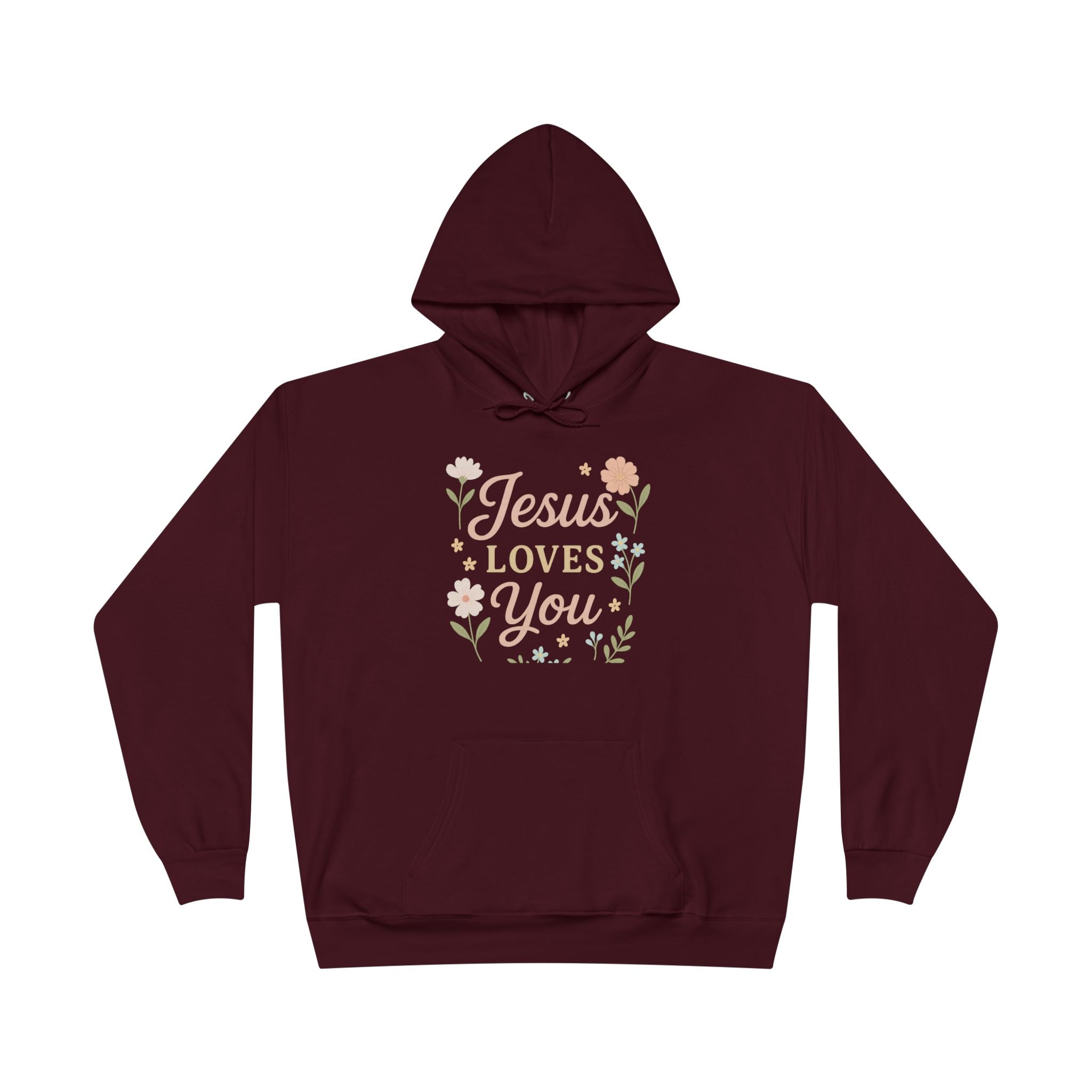 Jesus Loves You Eco-Friendly Hoodie