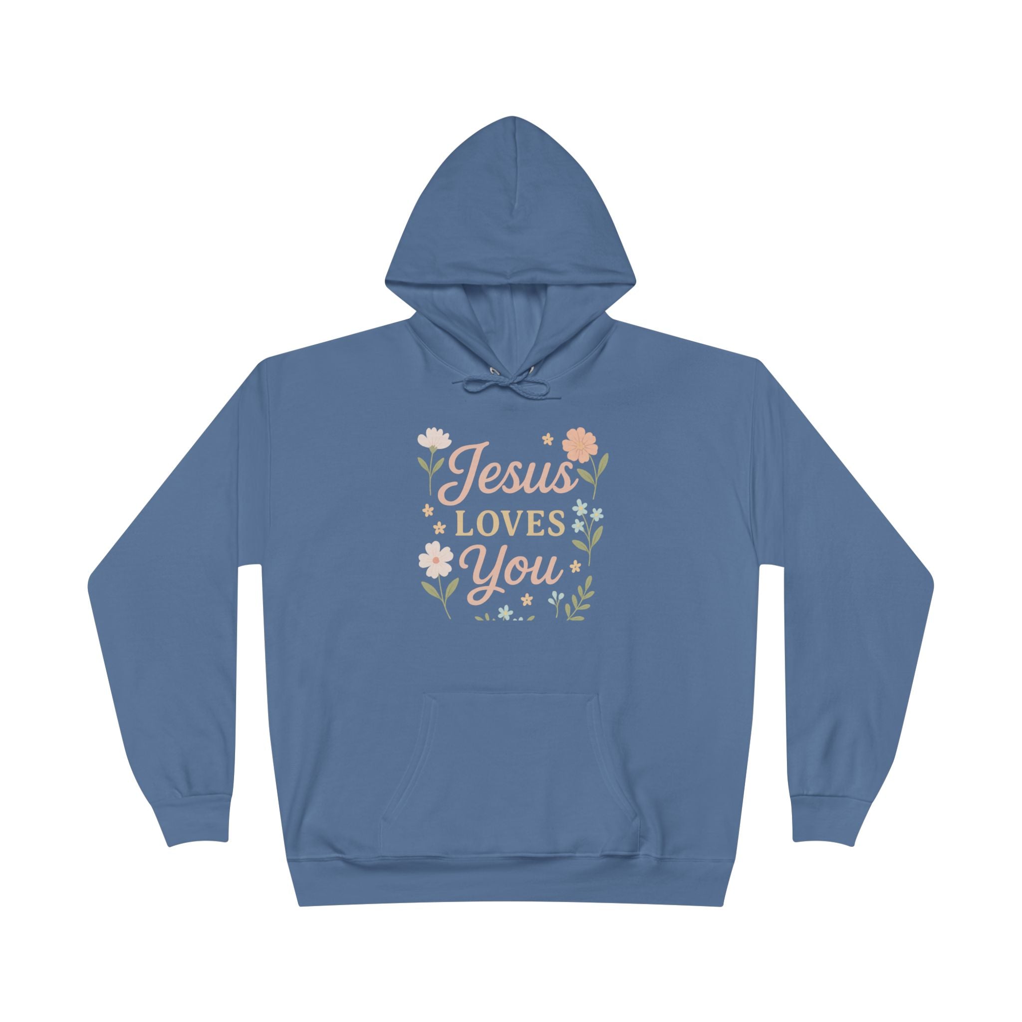 Jesus Loves You Eco-Friendly Hoodie