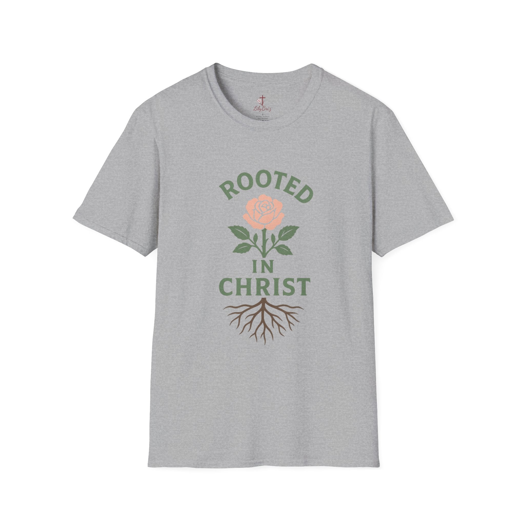 Rooted in Christ Unisex Softstyle T-Shirt