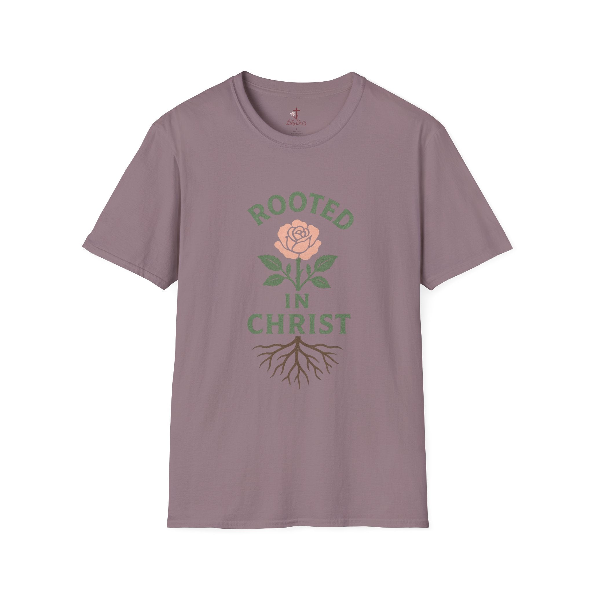 Rooted in Christ Unisex Softstyle T-Shirt