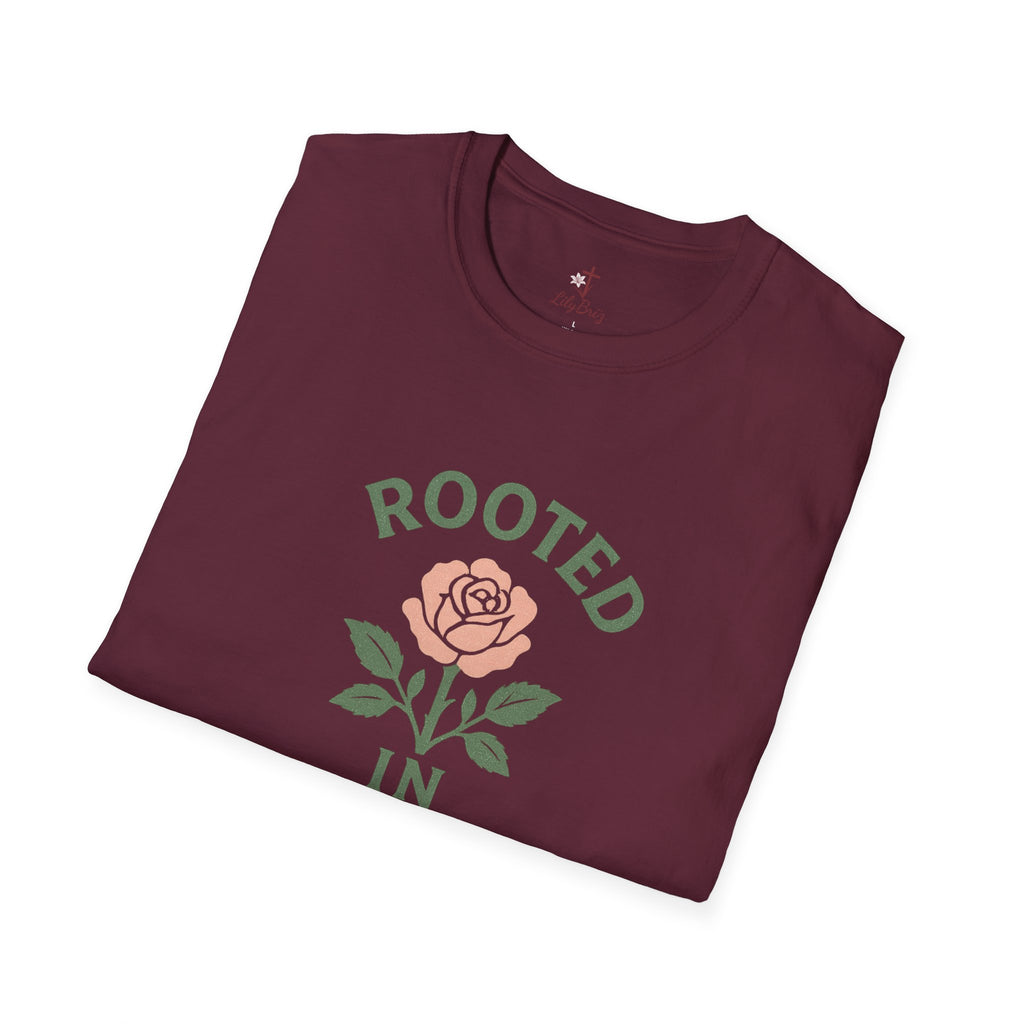 Rooted in Christ Unisex Softstyle T-Shirt