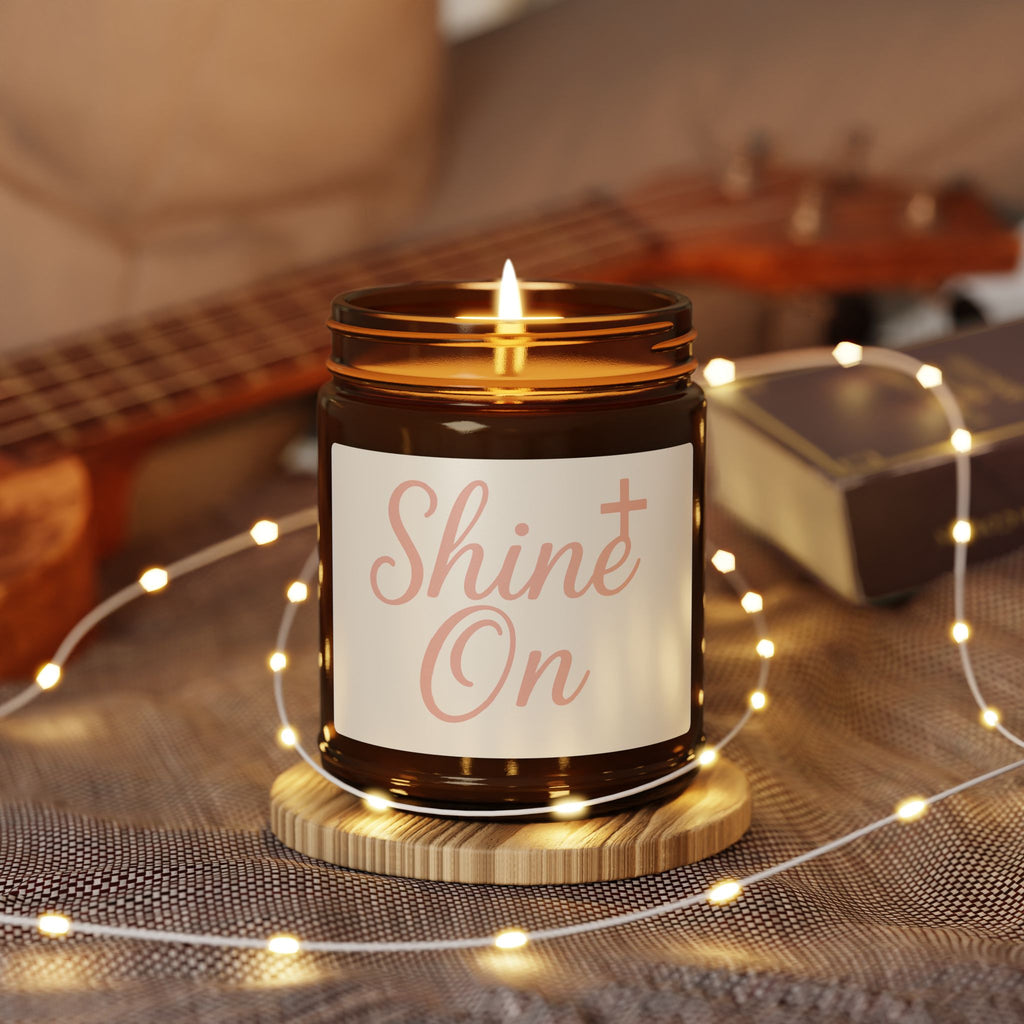 Shine On Scented Soy Candle - Multi-Size Amber Jar