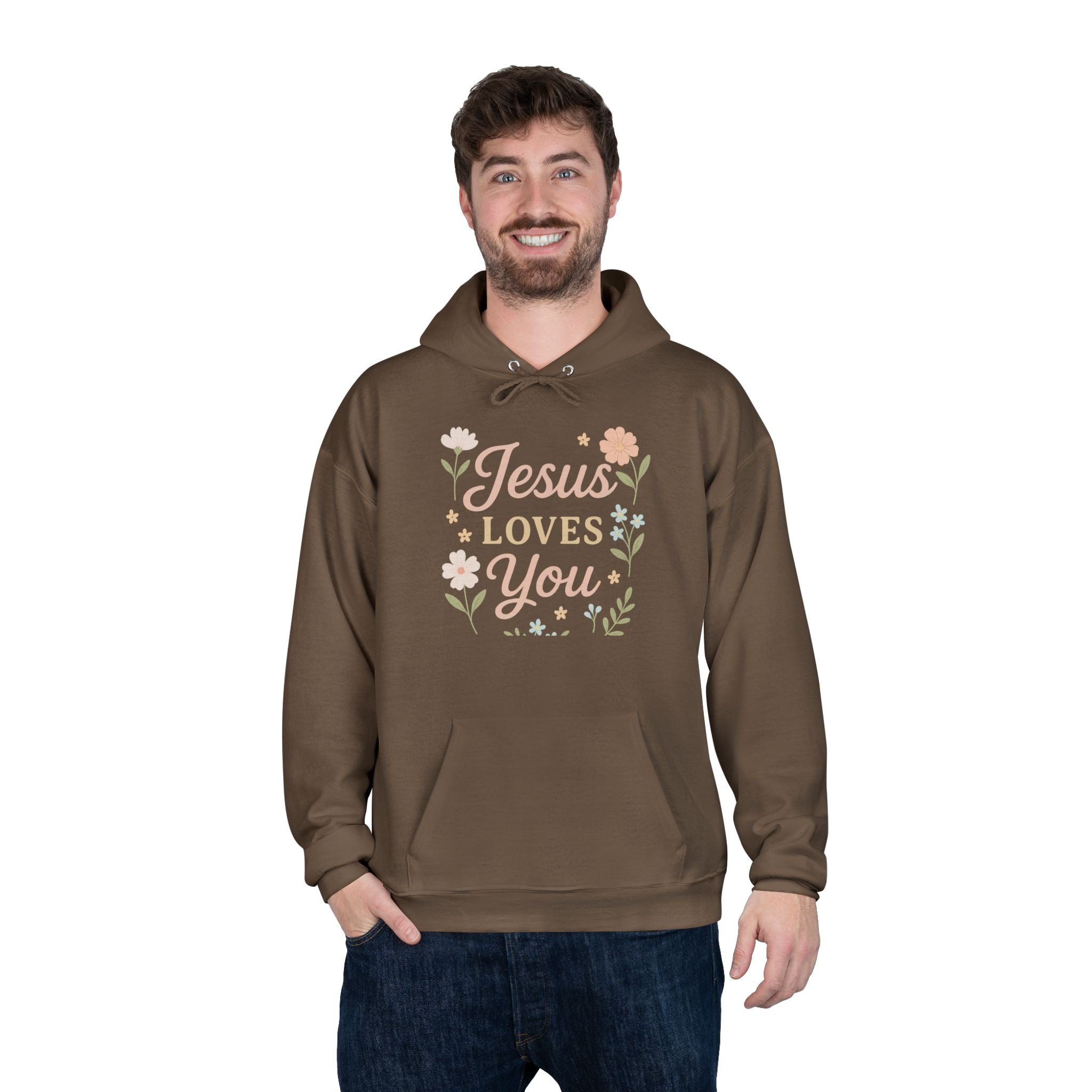 Jesus Loves You Eco-Friendly Hoodie