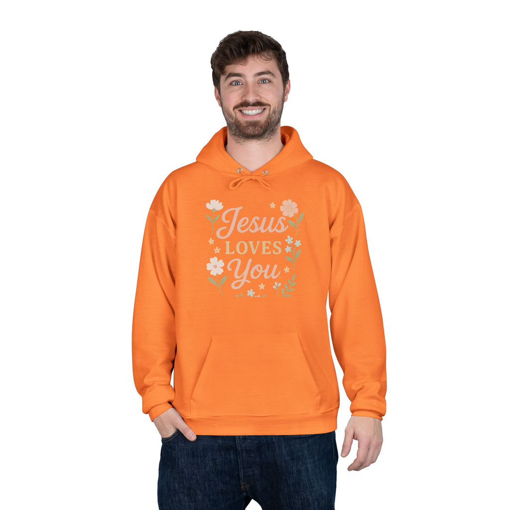 Jesus Loves You Eco-Friendly Hoodie