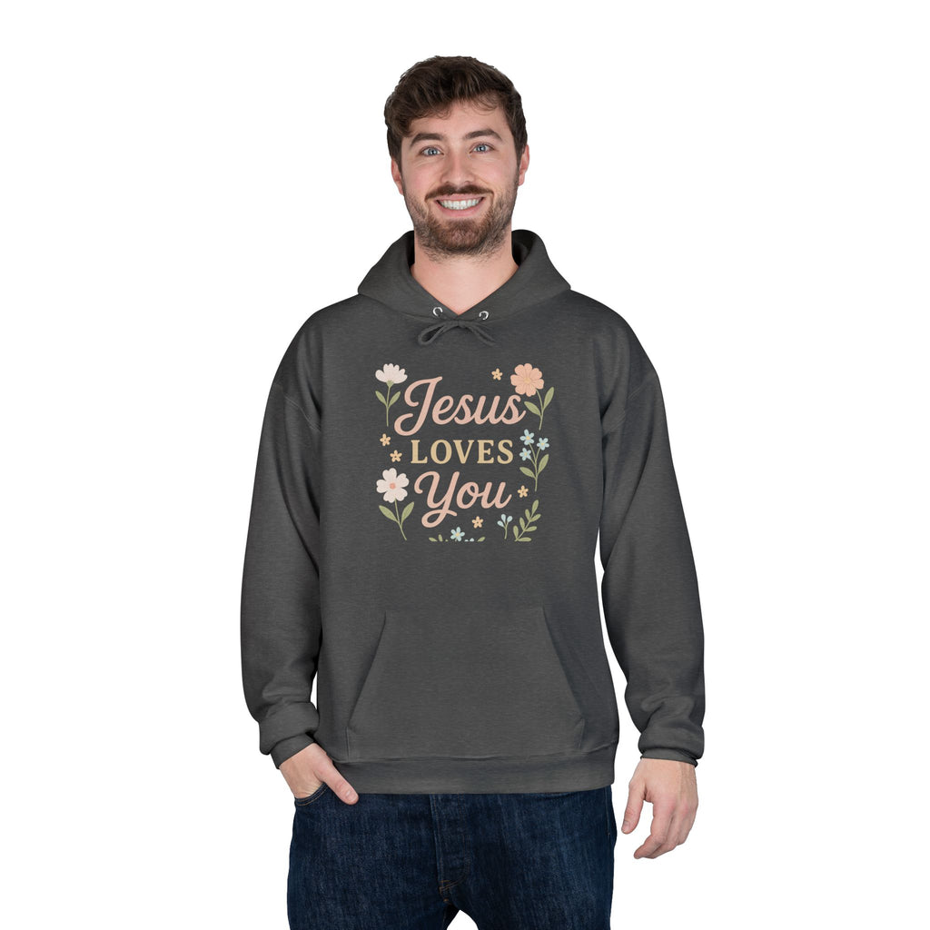 Jesus Loves You Eco-Friendly Hoodie